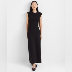 Club Monaco Polished Ponte Knit Maxi Dress